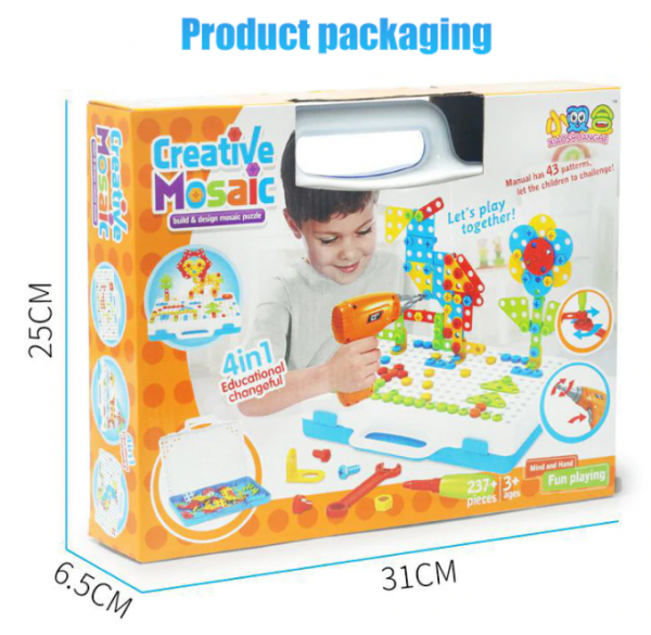 Kreative Mosaik Puzzle Spielzeug Für Kinder
